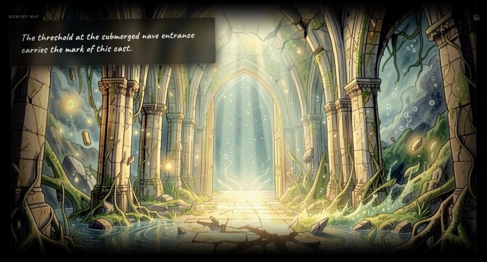 Every ending becomes a fog point: a place where one player's shadow changed the shape of the world.