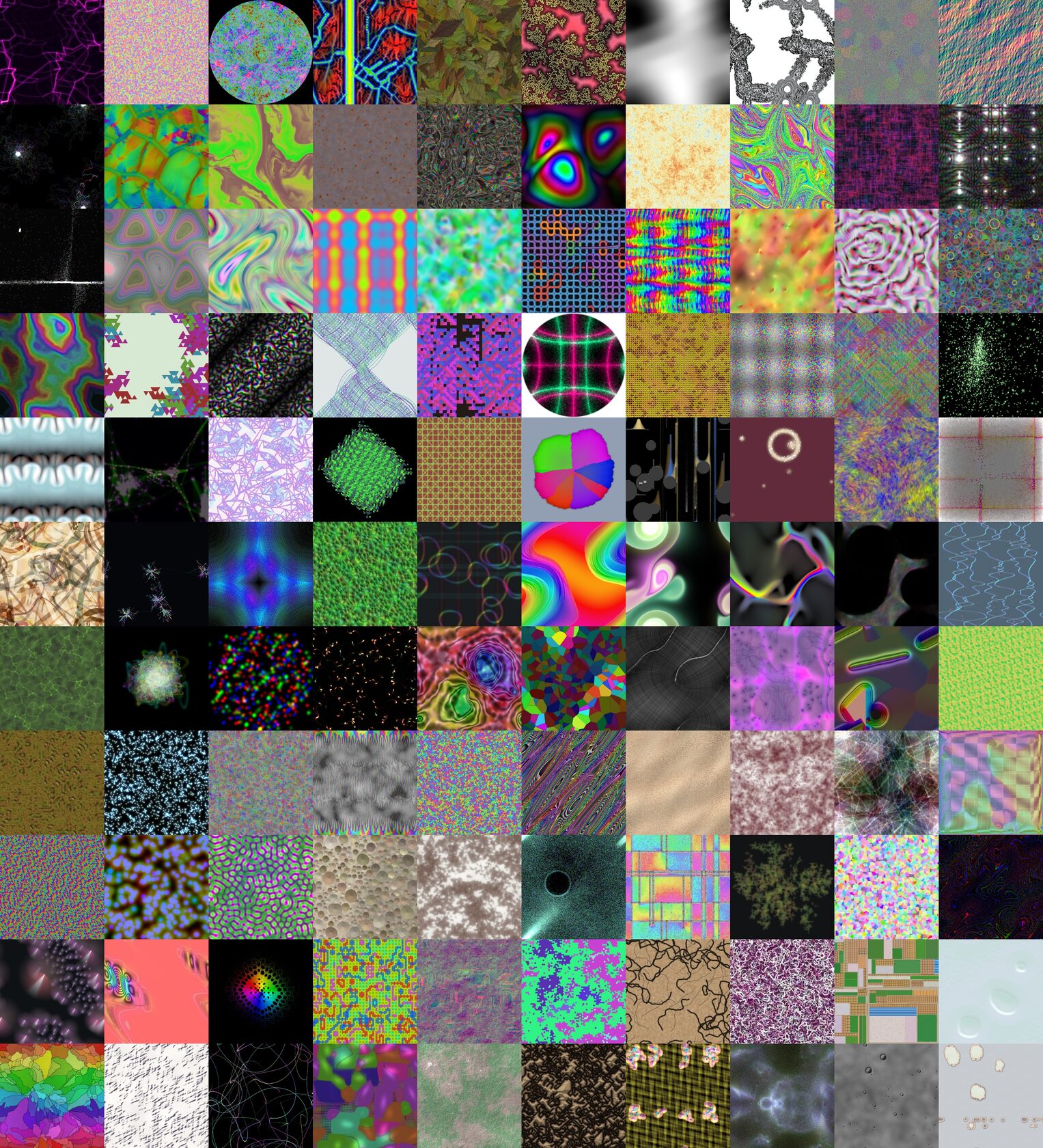 SciTextures: Collection of Emergent Visual Patterns Models and Simulations from Science and Art by Sagi Eppel & Alona Strugatski